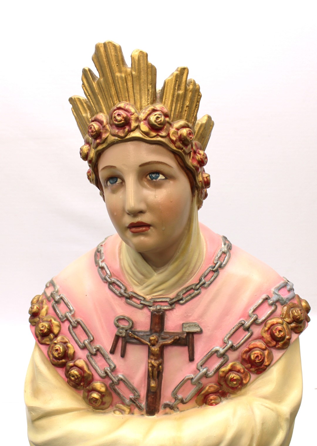 56 Our Lady Of La Salette Plaster Daprato T H Stemper Co 